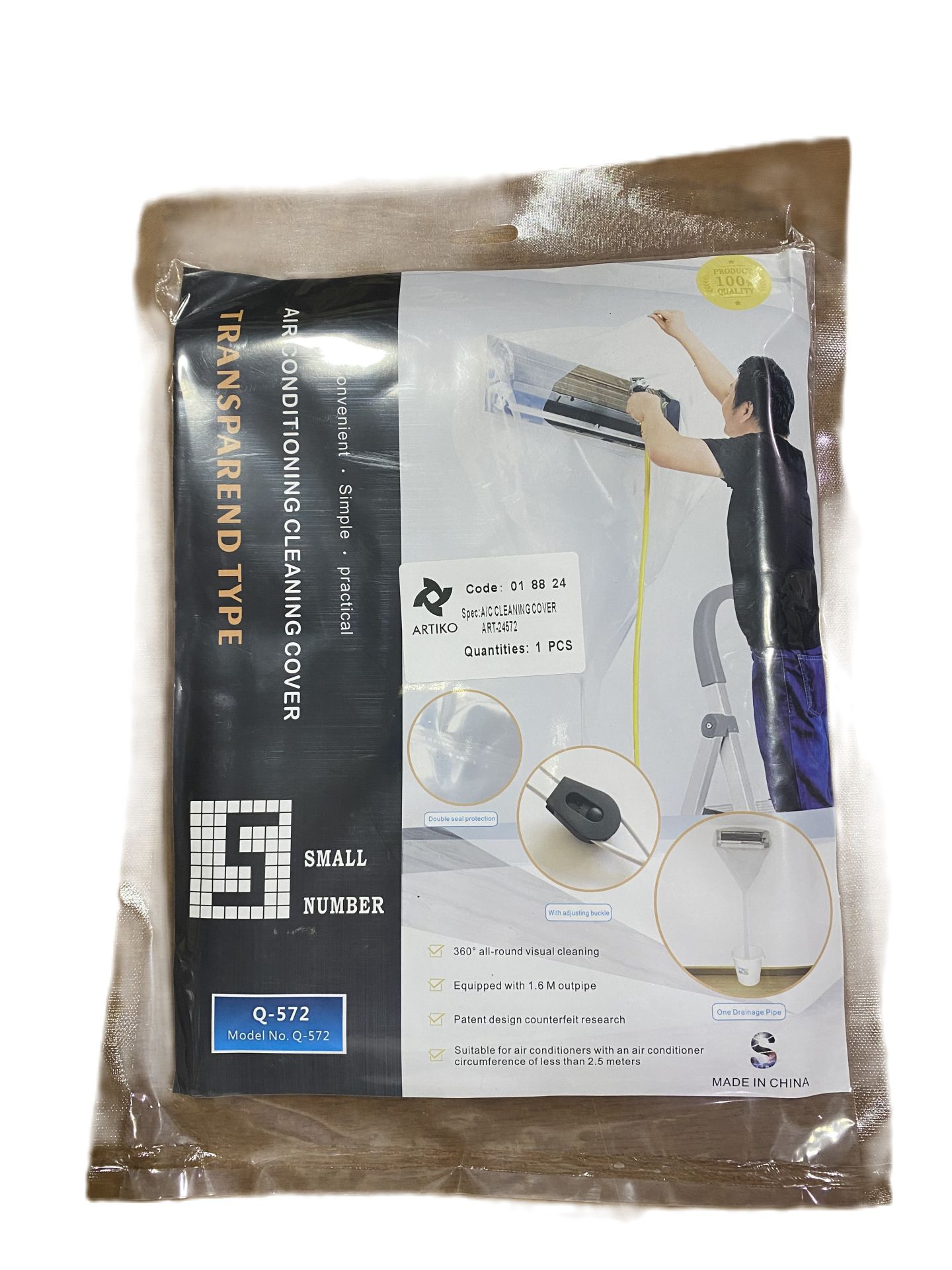 KLİMA TEMİZLEME BRANDASI ŞEFFAF KÜÇÜK 01 88 24
