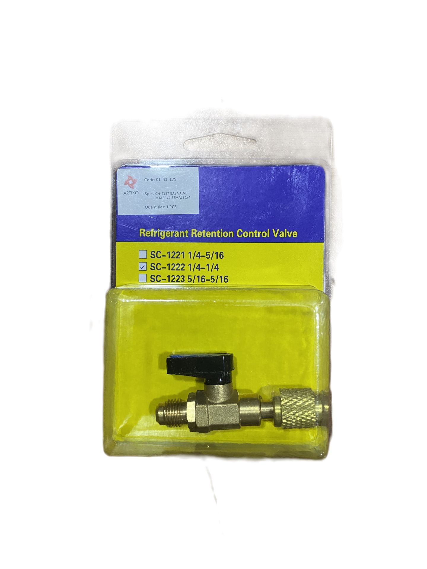 GAZ HORTUM VANASI 1/4 DİŞİ-1/4 ERKEK CH-4157 (01 41 179)