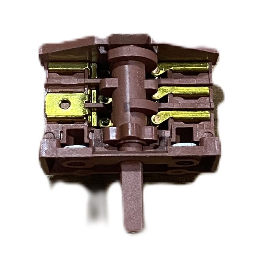 ÇR207512 POLYEMİT (3+3) ÇEVİRMELİ FIRIN ŞALTER (SÜREKLİ DÖNER)