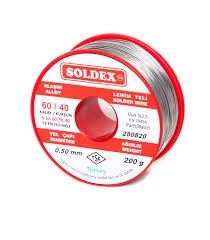 LEHİM TELİ SOLDEX 200 GR.60/40 1,20 mm.(CR613185)