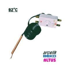 ŞOHBEN LİMİT TERMOSTAT (85-92 C) 4 KONTAK 600mm.KAPLİN (01 02 55)