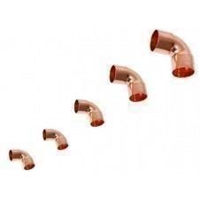 BAKIR DİRSEK 10 mm. (3/8 )90°