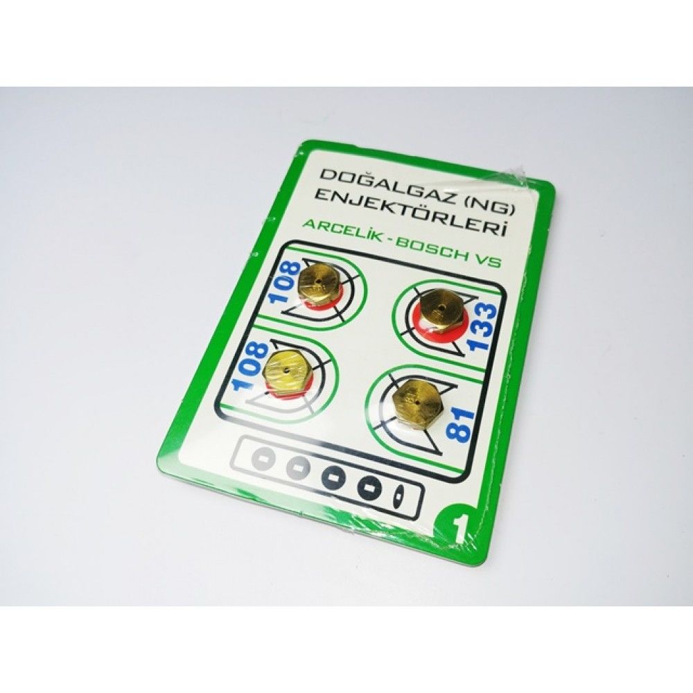 FIRIN OCAK (ARÇELİK) DOĞALGAZ ENJEKTÖR-MEME (NO-1) (1-PK)
